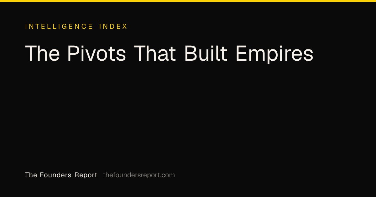The Pivots That Built Empires