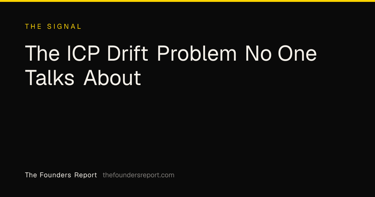 The ICP Drift Problem No One Talks About